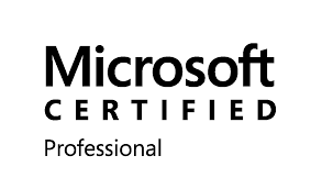 Microsoft certified logo