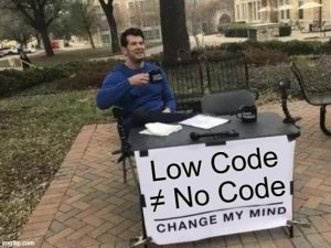Low-Code vs. No-Code vs. Full Code