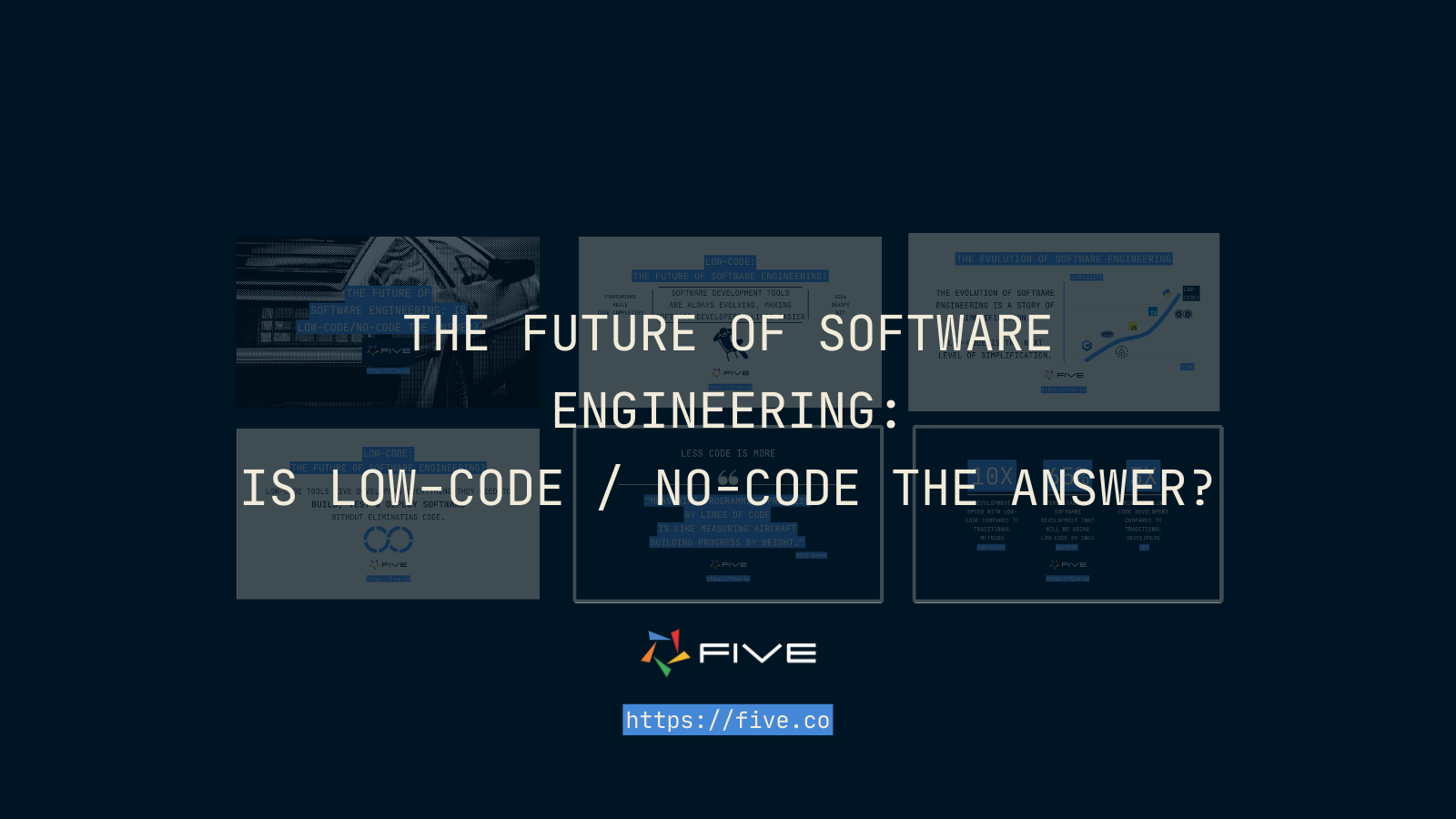 The Future Of Software Engineering: Is Low-Code The Answer? [Infographic]