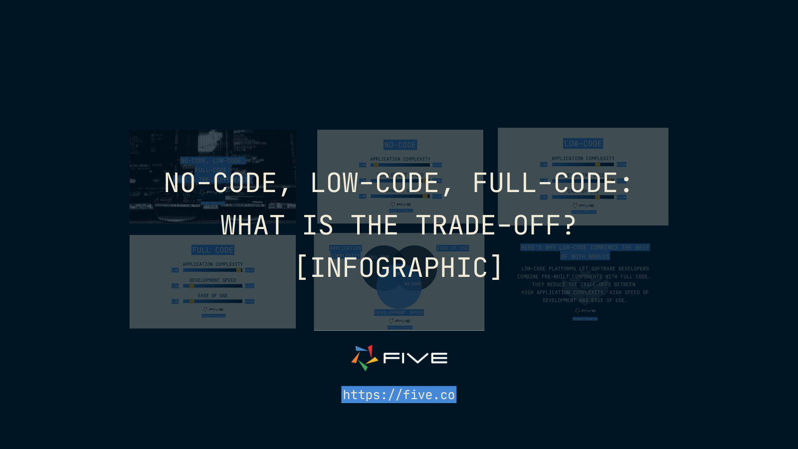 No-Code, Low-Code, Full-Code: What Is The Trade-Off? [Infographic]