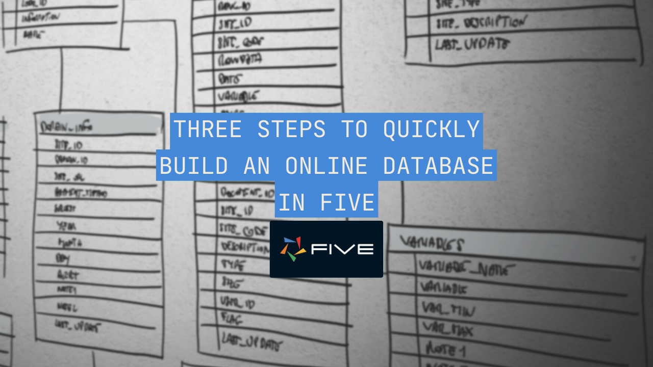 3 Steps To Quickly Build a Web-Based Database Application