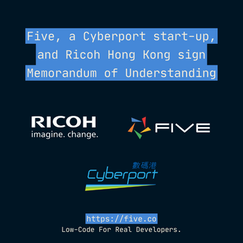 Ricoh Hong Kong Cyberport Five - MoU Signing