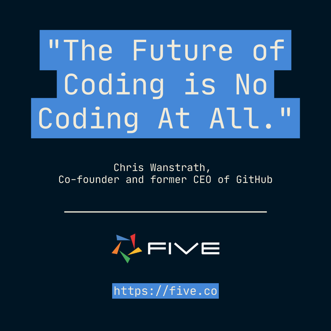 Five.Co - The Future of Coding is No Coding At All