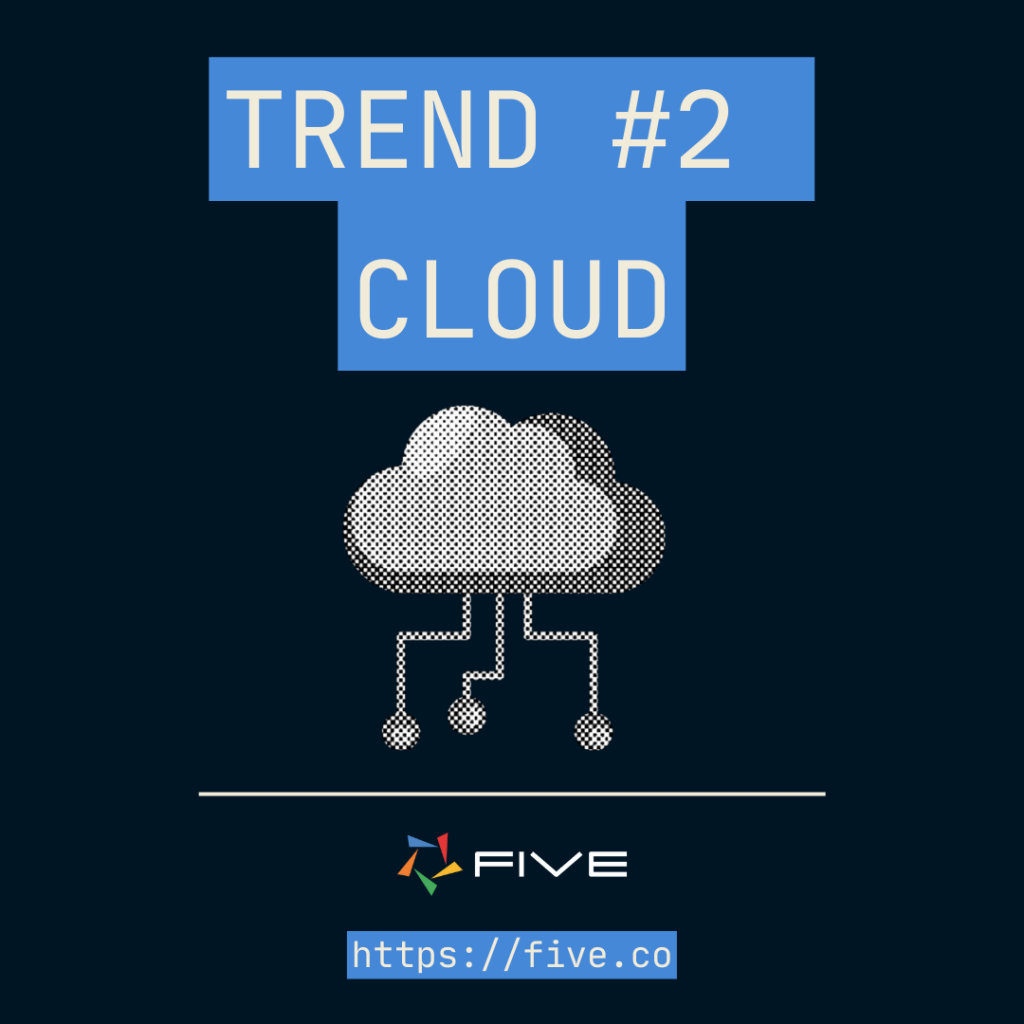 latest application development trend is cloud computing