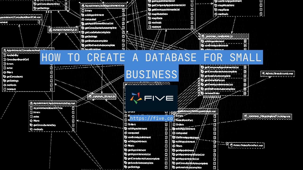How To Create A Database For Small Business