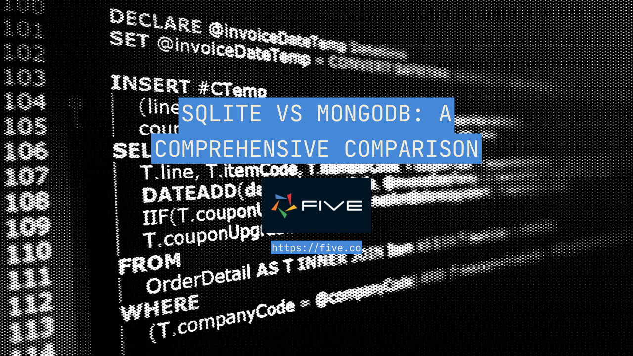 SQLite vs MongoDB: A Comprehensive Comparison