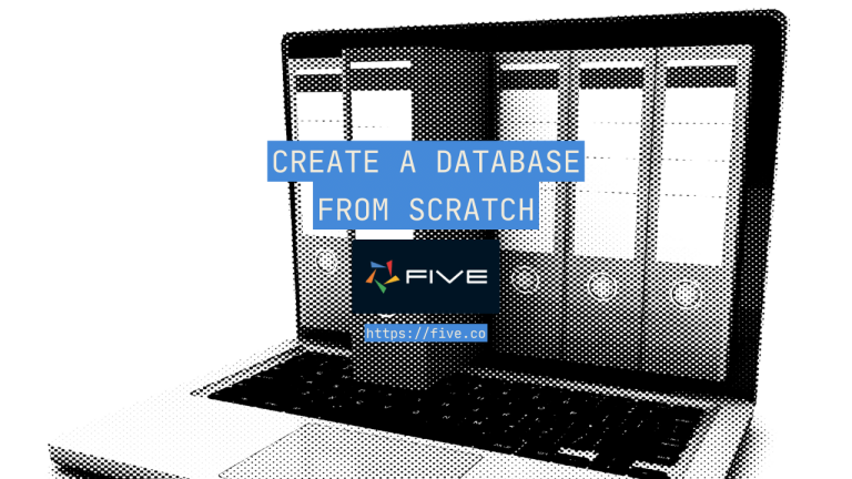 Build a Database from Scratch In Minutes