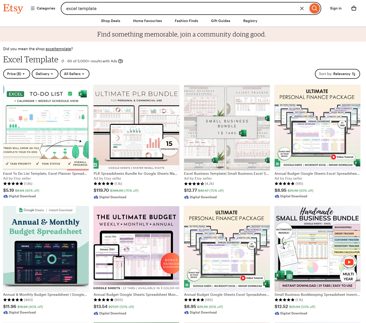 How to Sell Excel Templates Online