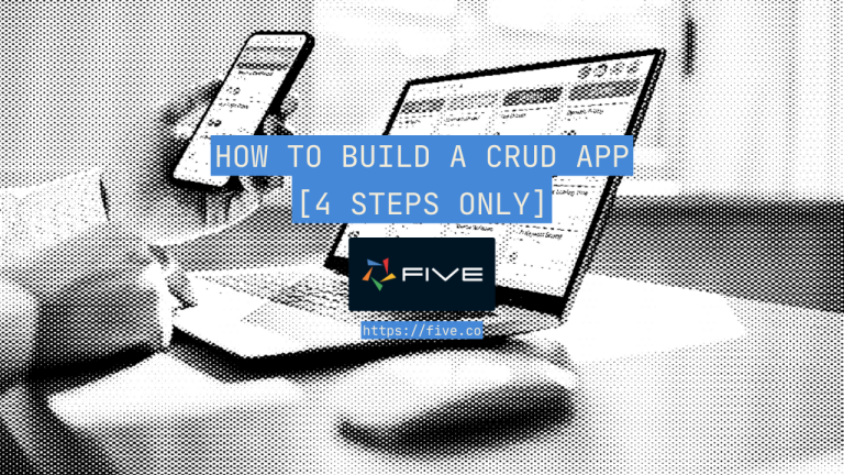 How to Build a CRUD App [4 Steps Only]