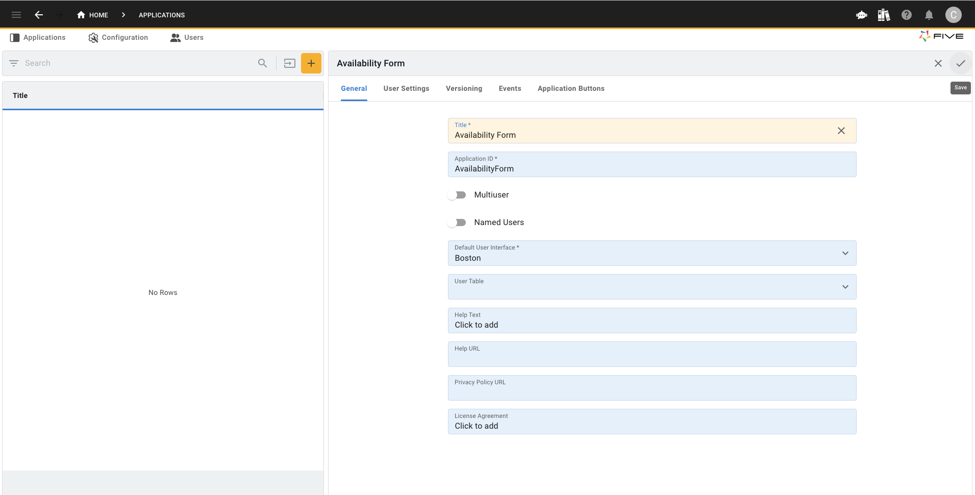 Create an Availability Form In 3 Steps | Five